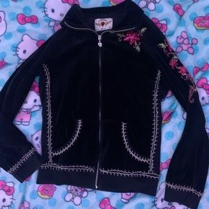 Vintage velvet sweater!